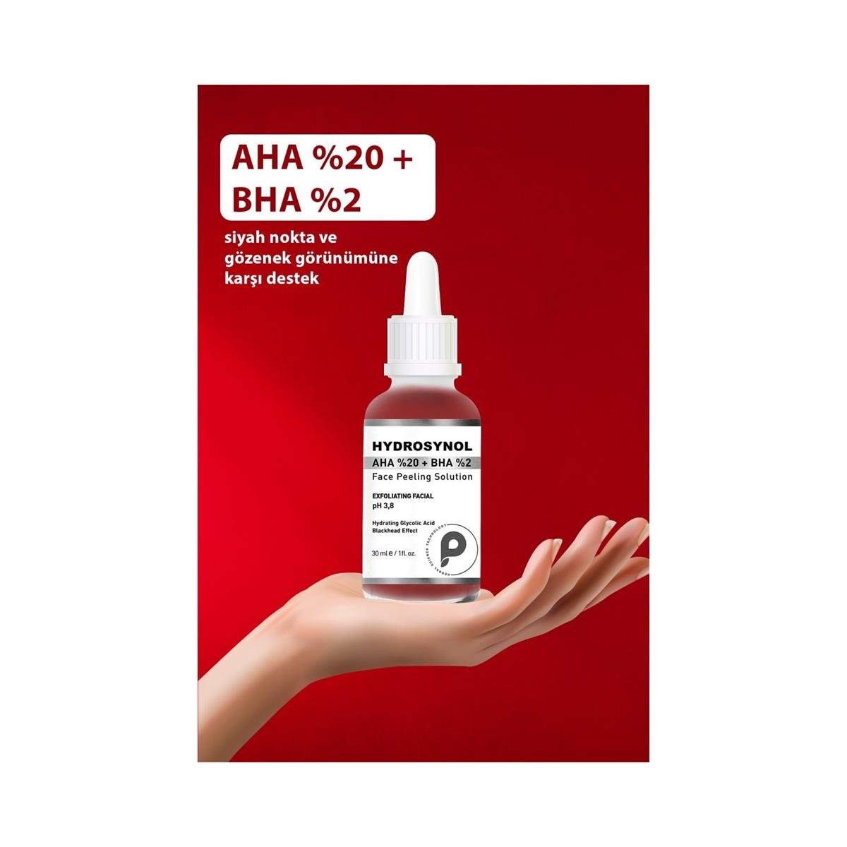 Procsin Procsin Hydrosynol Canlandırıcı Cilt Tonu Eşitleyici AHA BHA Serum 30 ml
