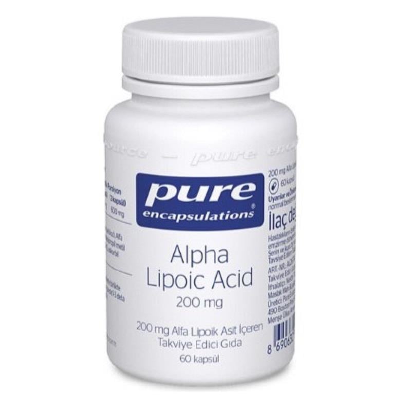 Pure Encapsulations Pure Encapsulations Alpha Lipoic Acid 200 mg 60 Kapsül
