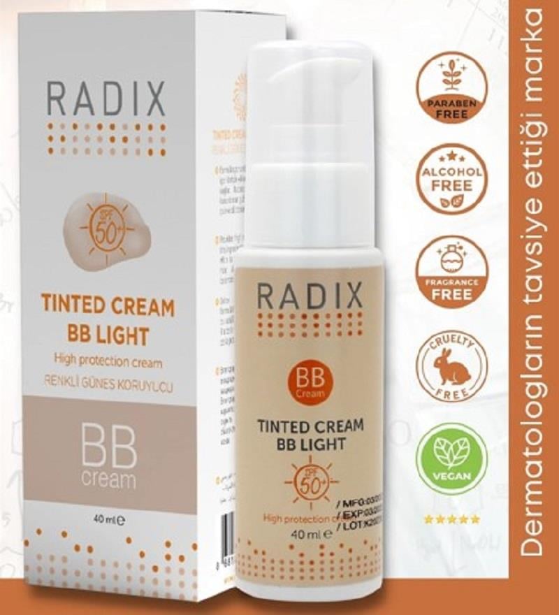 Radix Radix BB Cream Tinted Light SPF50+ 40 ml