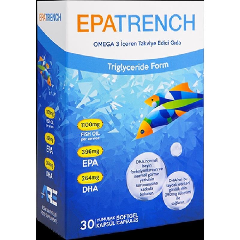 Remolent Remolent Epatrench Omega 3 Balık Yağı 30 Tablet