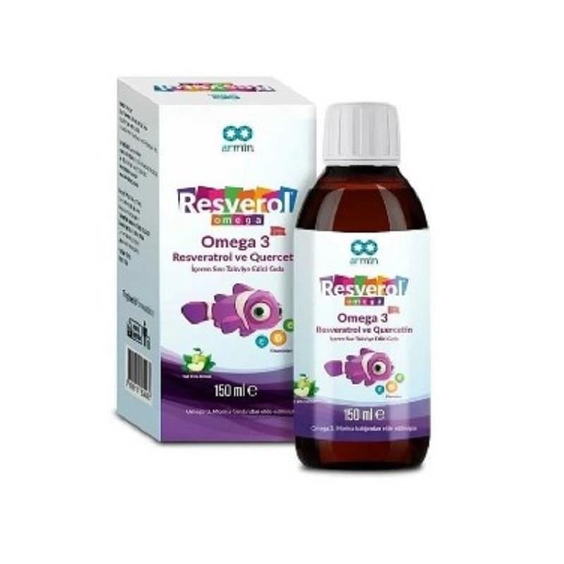 Resverol Resverol Omega 3 Resveratrol ve Quercetin 150 ml
