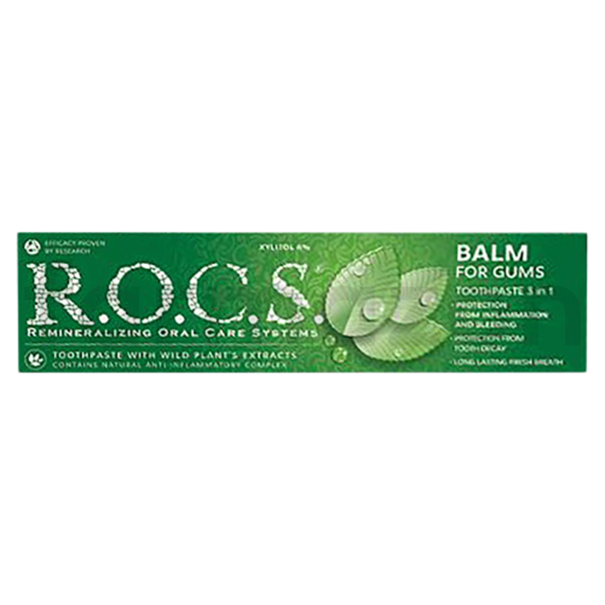 Rocs Rocs Dişeti için Balsam 3'lü Etki Ksilitol %6 75 ml