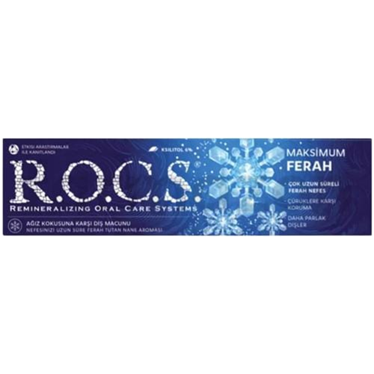 Rocs Rocs Maximum Fresh Ağız Kokusuna Karşı Diş Macunu 74 gr