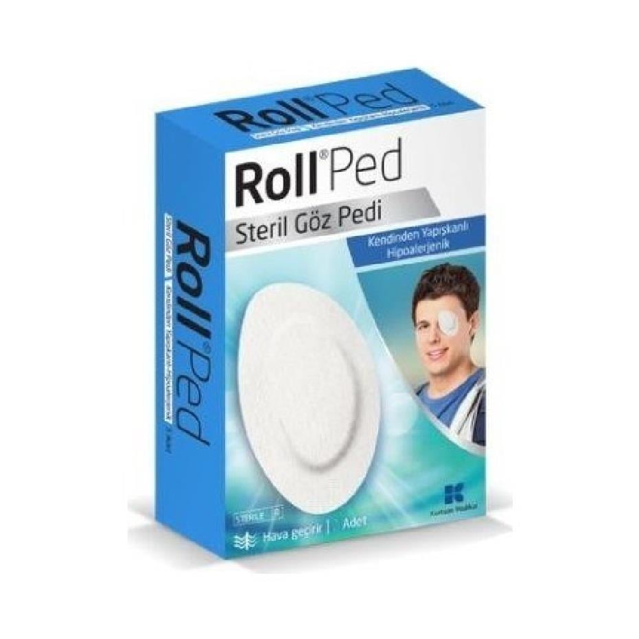 Roll Optik Roll Ped Steril Göz Pedi 50'li