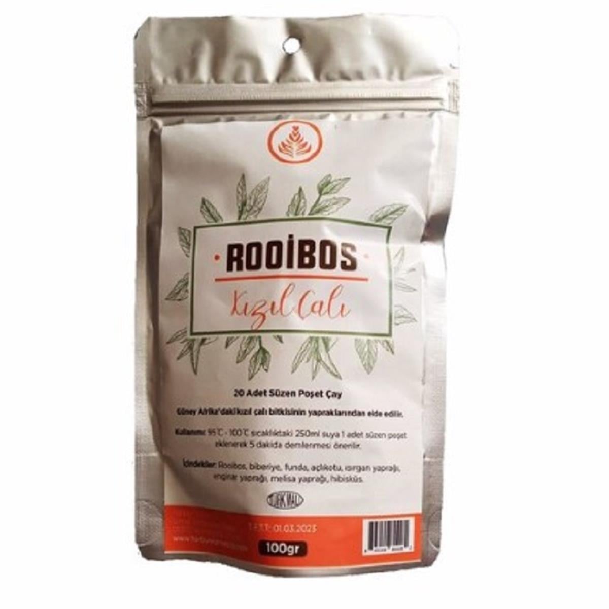 Rooibos Rooibos Kızıl Çalı 20 Süzen Poşet 100 gr