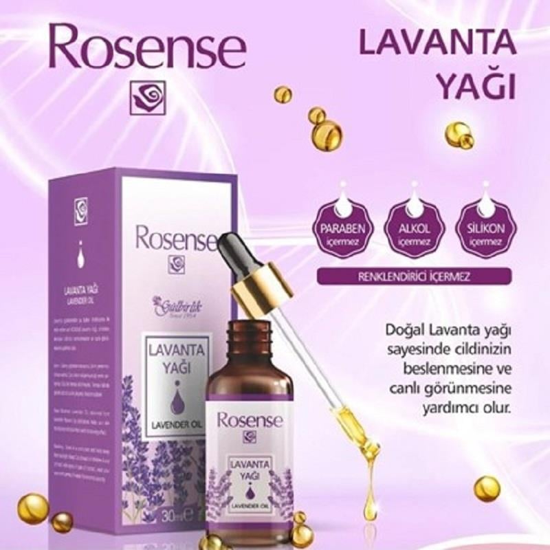 Rosense Rosense Lavanta Yağı Cilt Yağı 30 ml