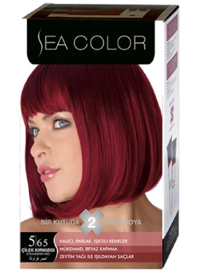 Sea Color Sea Color Set Boya 5.65 Çilek Kırmızısı