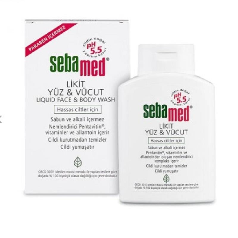 Sebamed Sebamed Likit Yüz ve Vücut Temizleyici 200 ml