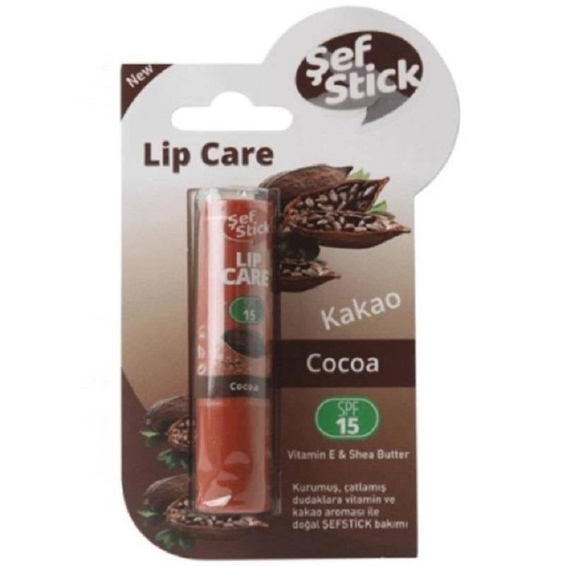 Şef Stick Şef Stick Lip Care - Kakao