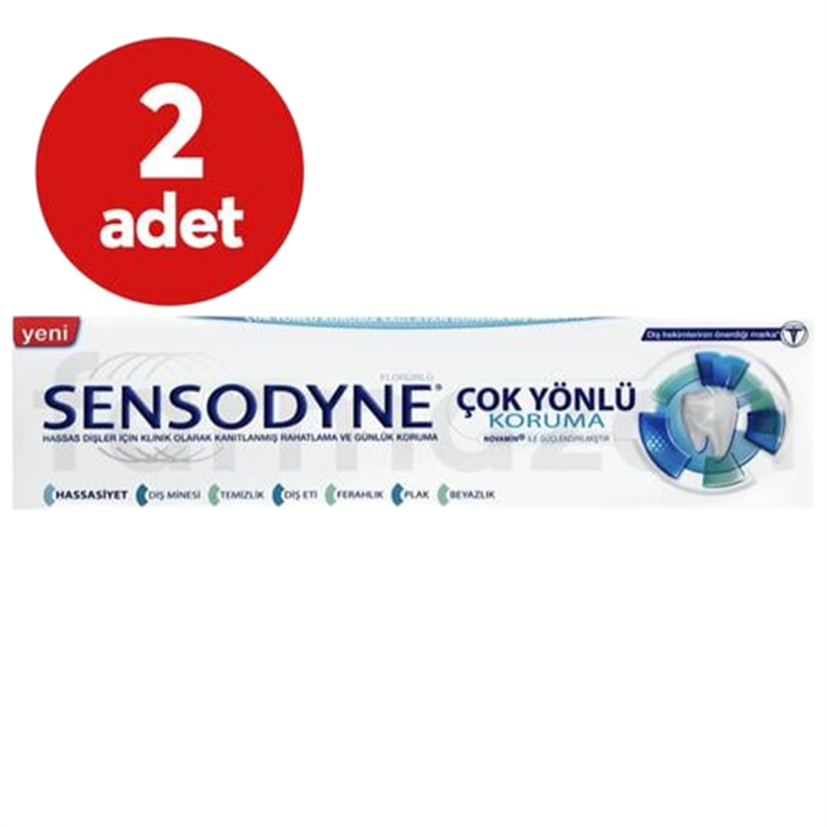 Sensodyne Sensodyne Diş Macunu Çok Yönlü Koruma 75 ml - 2'li Fırsat Paketi