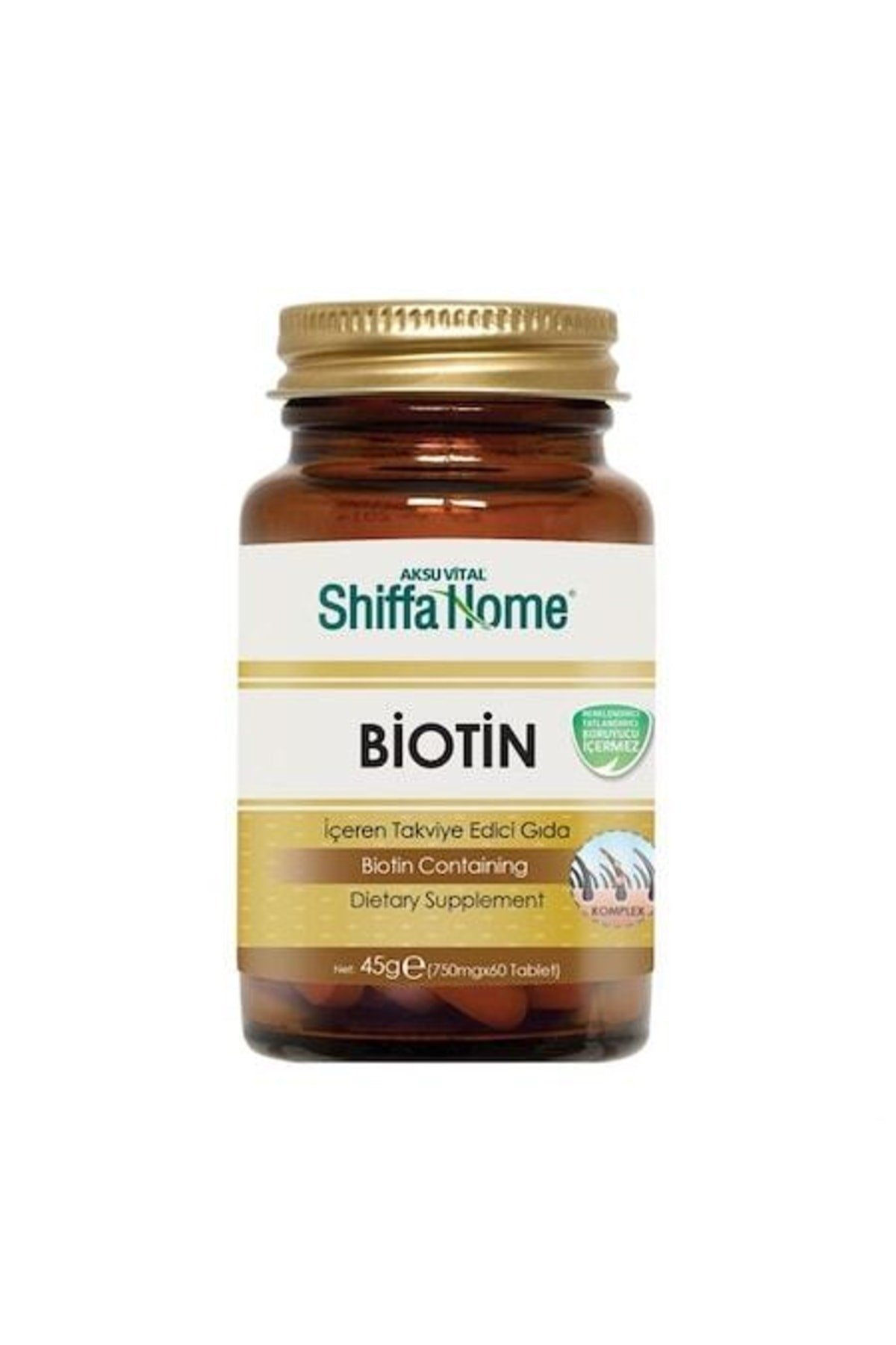 Shiffa Home Shiffa Home Biotin 750 mg 60 Tablet