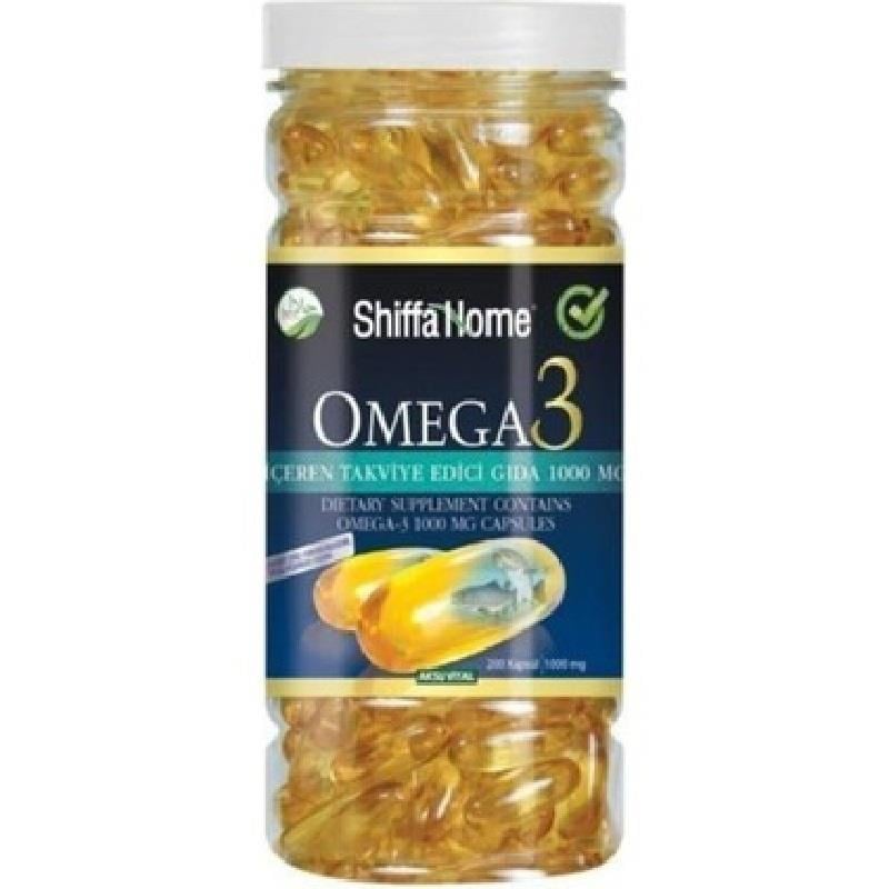 Shiffa Shiffa Home Omega 3 Balık Yağı 1000 mg 200 Softjel Kapsül