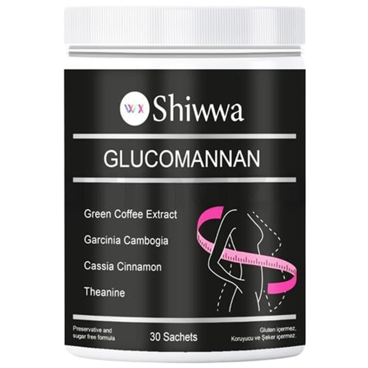 Shiwwa Shiwwa Glucomannan Zayıflama 30 Saşe