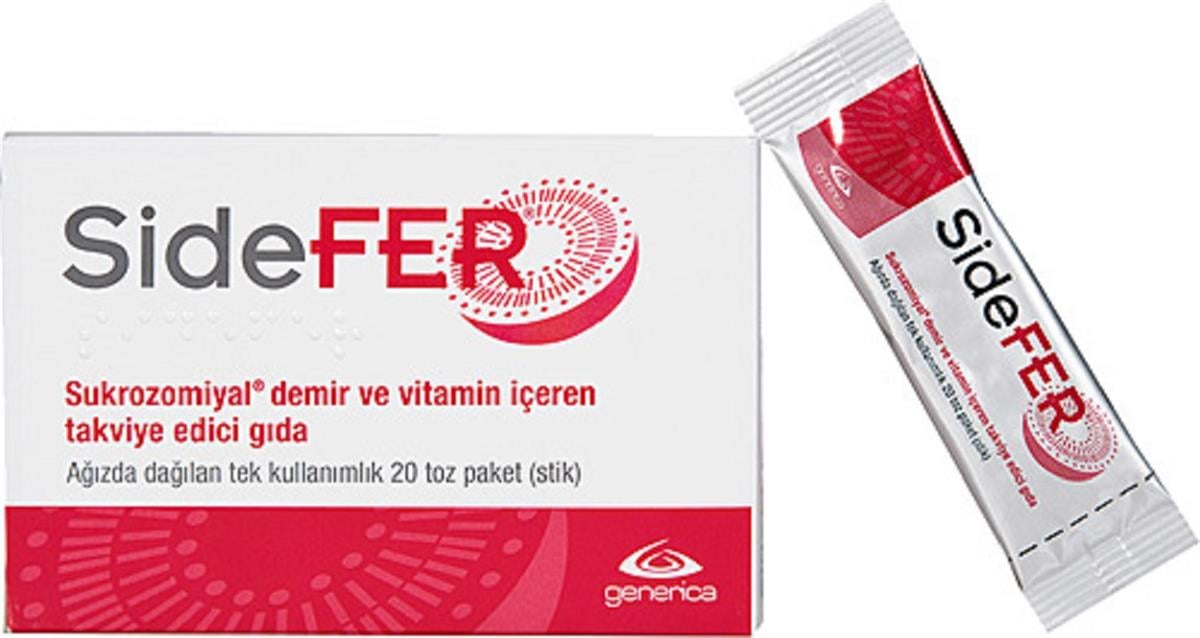 Sidefer Sidefer 20 Toz Paket