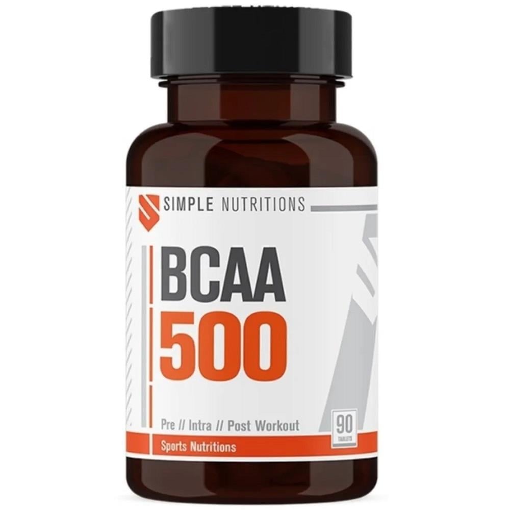 Simple Nutritions Simple Nutritions BCAA 500 mg 90 Tablet