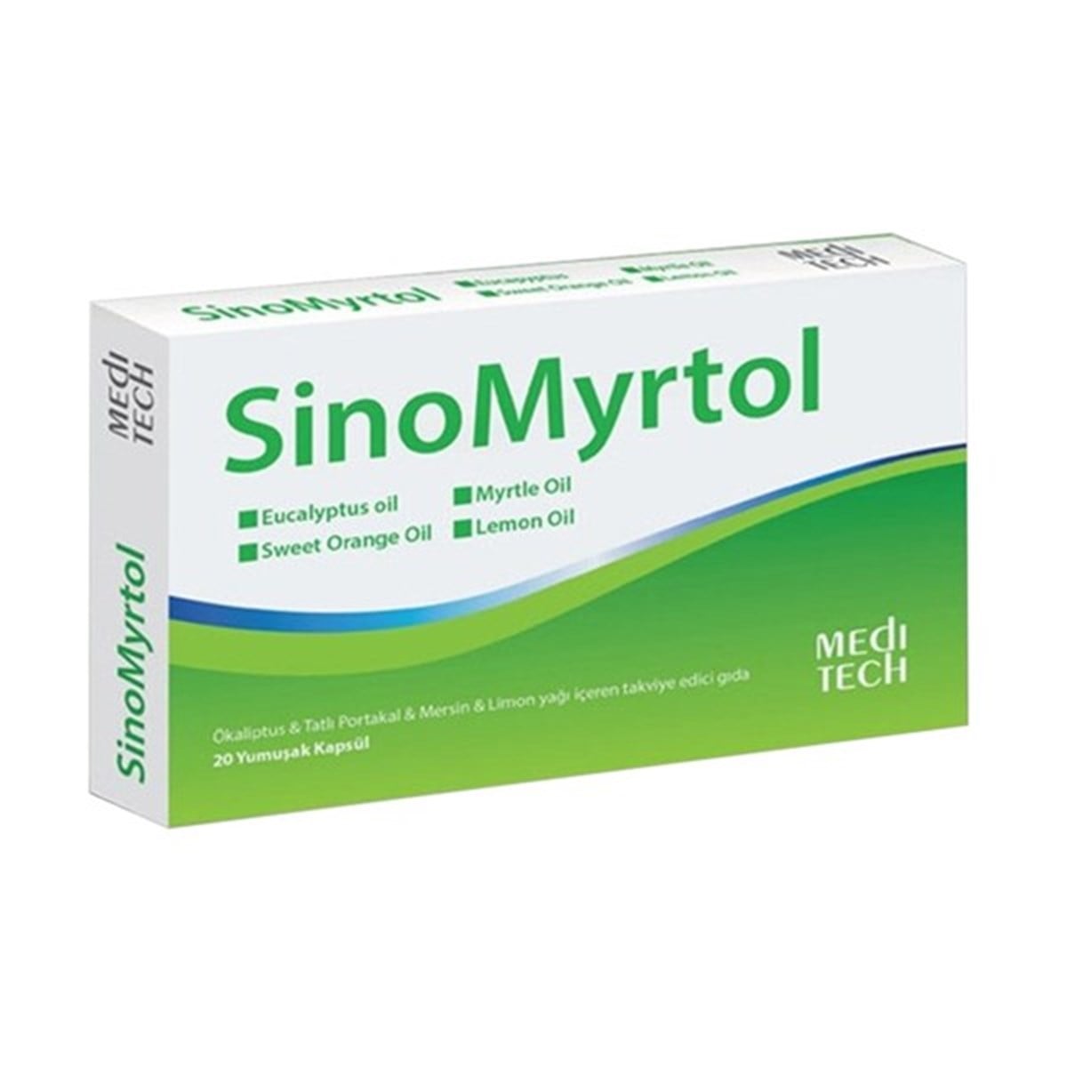 SİNOMYRTOL SinoMyrtol 20 Yumuşak Kapsül