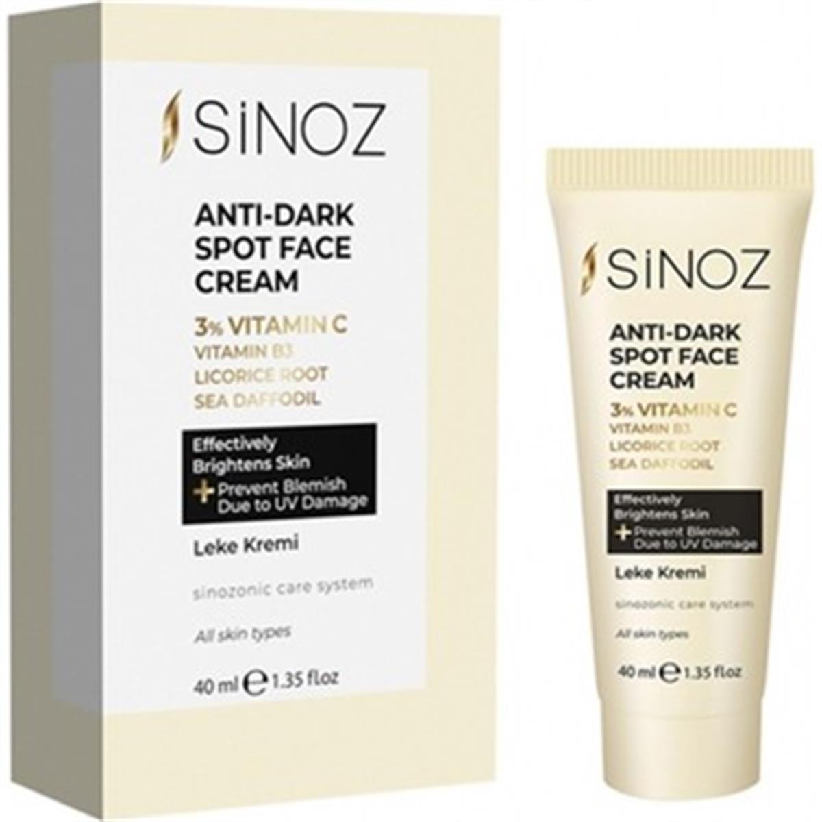Sinoz Sinoz Anti-Dark Spot Face Cream Leke Kremi 40 ml