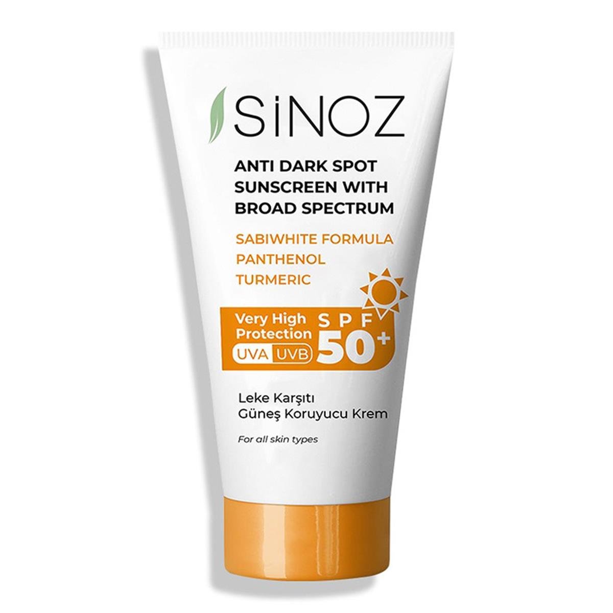 Sinoz Sinoz Leke Karşıtı Güneş Koruyucu Krem SPF50 50 ml