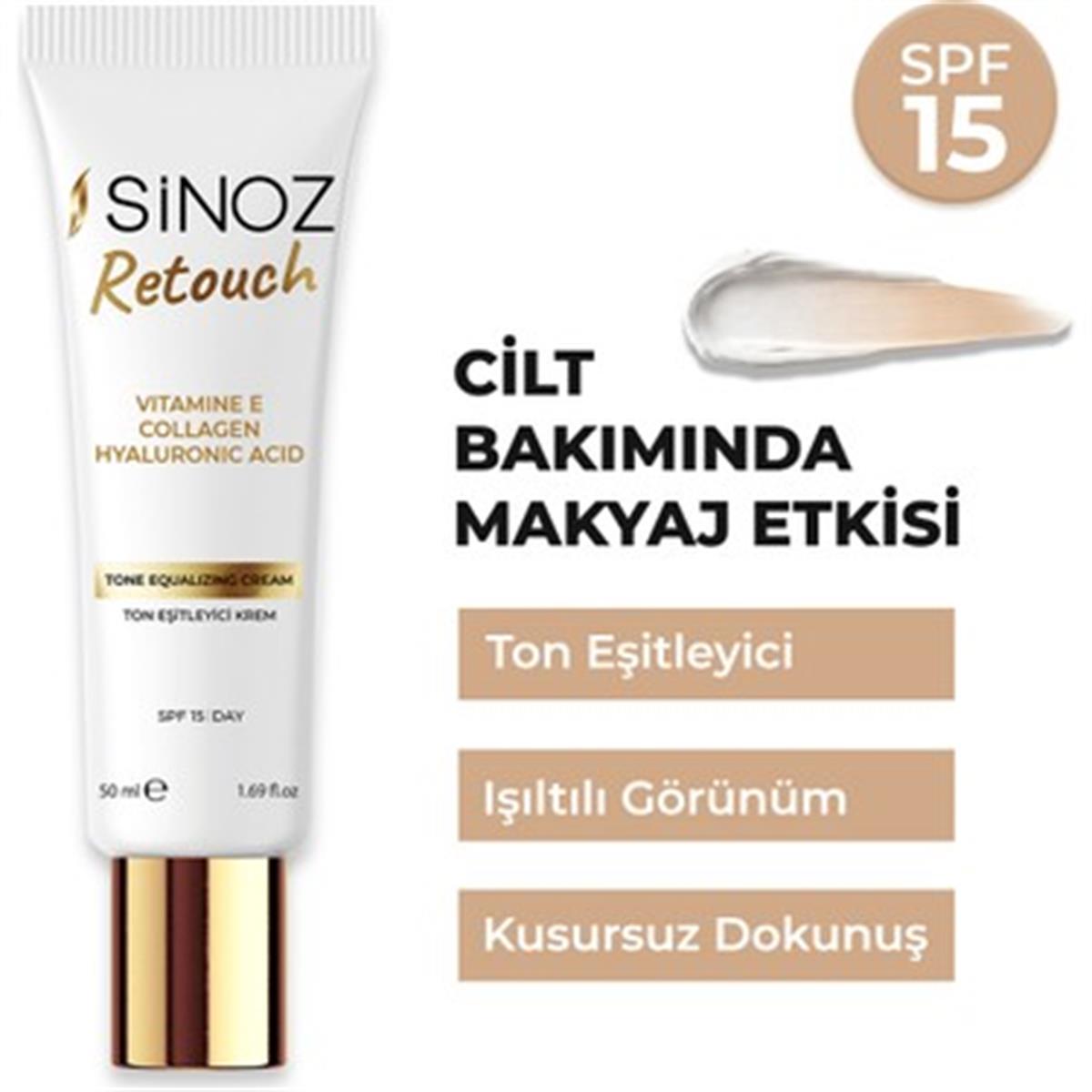 Sinoz Sinoz Retouch Ton Eşitleyici Krem 50 ml