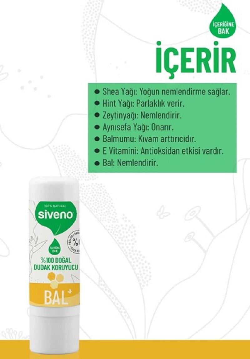 SİVENO Siveno Lip Dudak Kremi Bal 6 gr