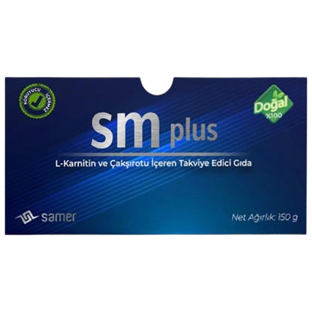 SM Plus SM Plus L-Carnitin ve Çakşırotu İçeren Takviye Edici Gıda 30 Saşe
