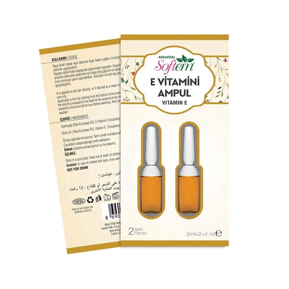 Softem Softem E Vitamini Ampül 2 ml - 2 Adet