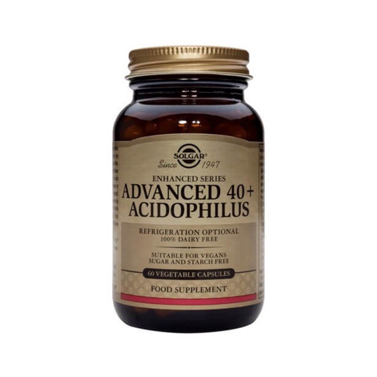 SolgarSolgar Advanced 40+ Acidophilus 60 Kapsül