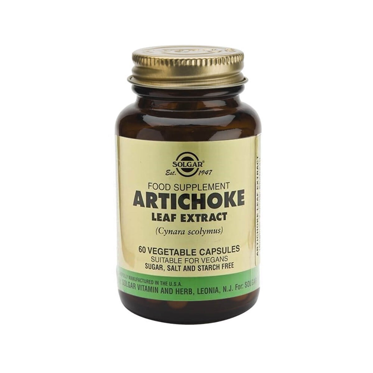 SolgarSolgar Artichoke Leaf Extract 60 Kapsül (Enginar)
