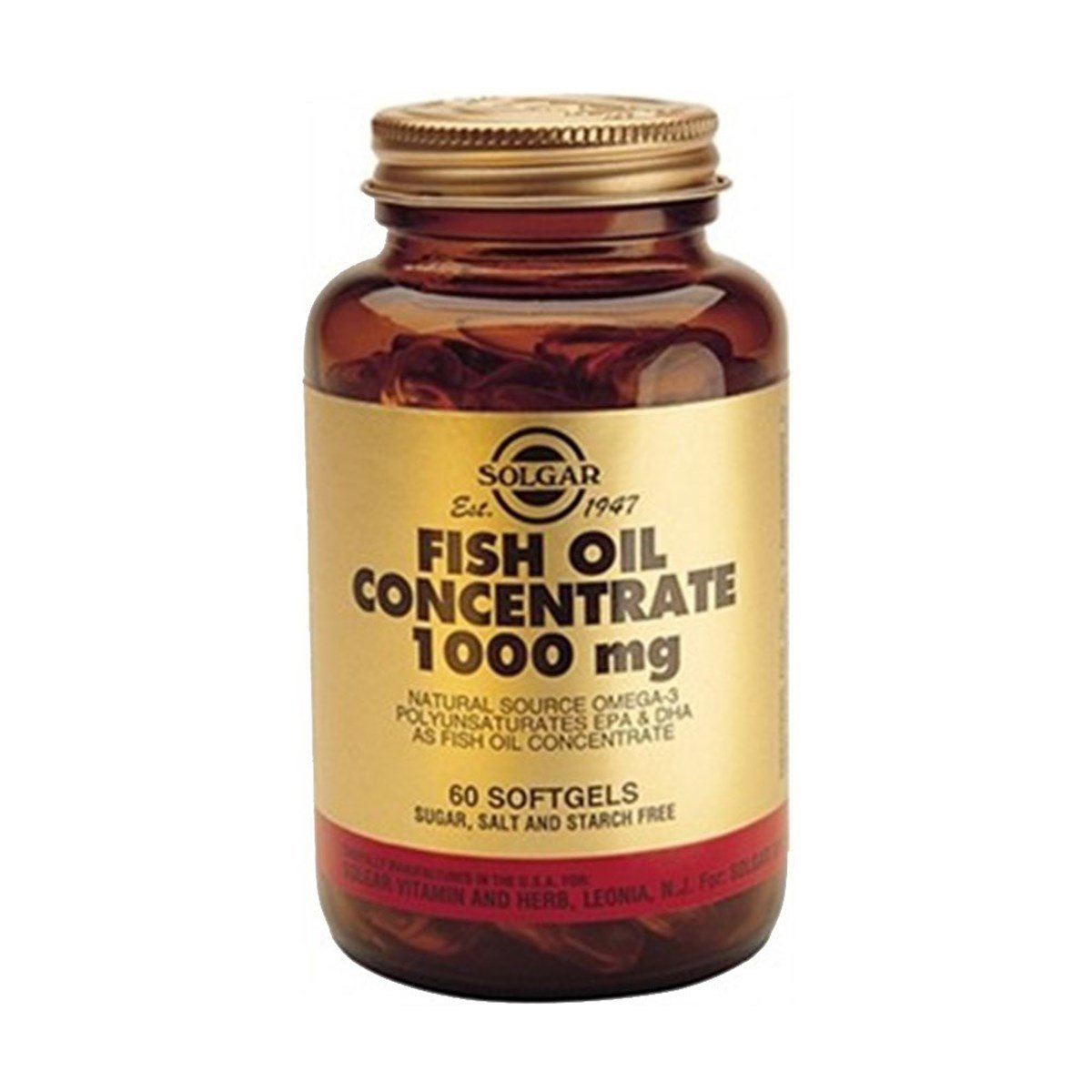 SolgarSolgar Fish Oil 1000 Mg 60 Tablet