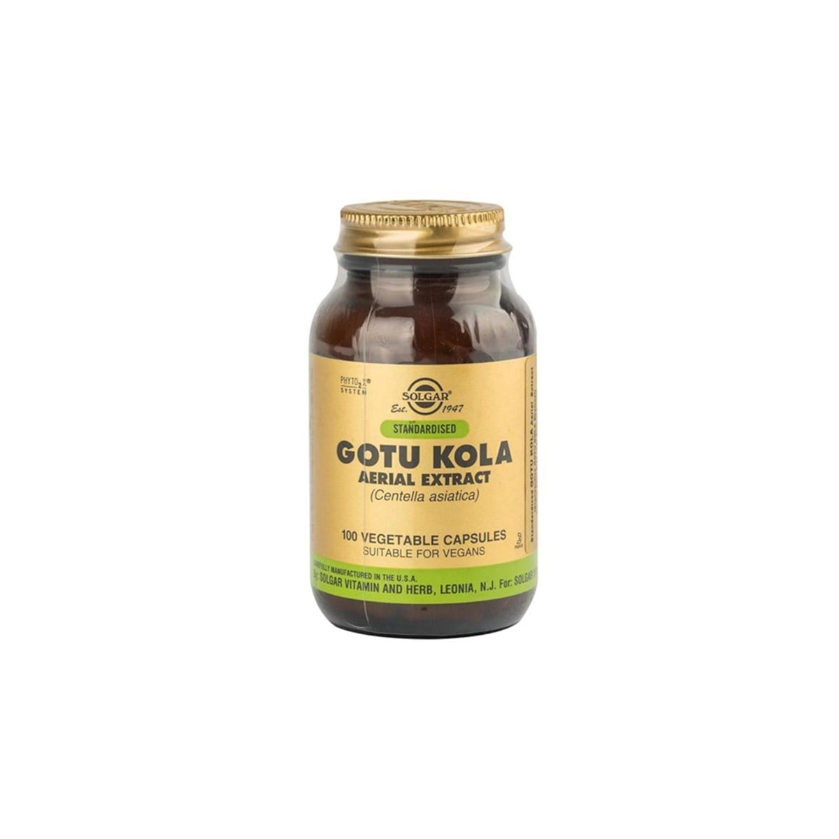 SolgarSolgar Gotu Kola Aerial Extract 10 Mg 100 Kapsül