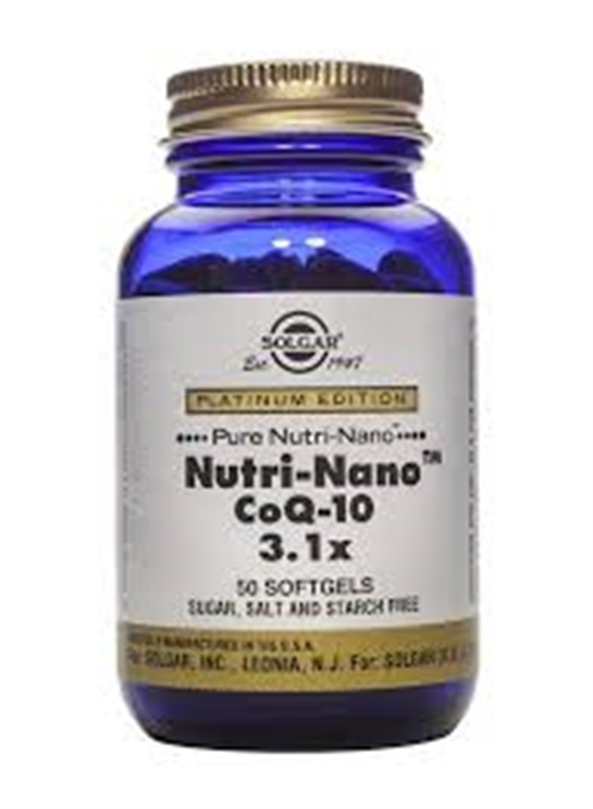 SolgarSolgar Nutri-Nano Tm Coq-10 3,1X 50 Tablet