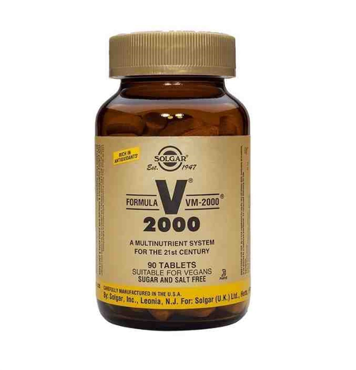 SolgarSolgar Vm 2000 Multi Vitamin 90 Tablet