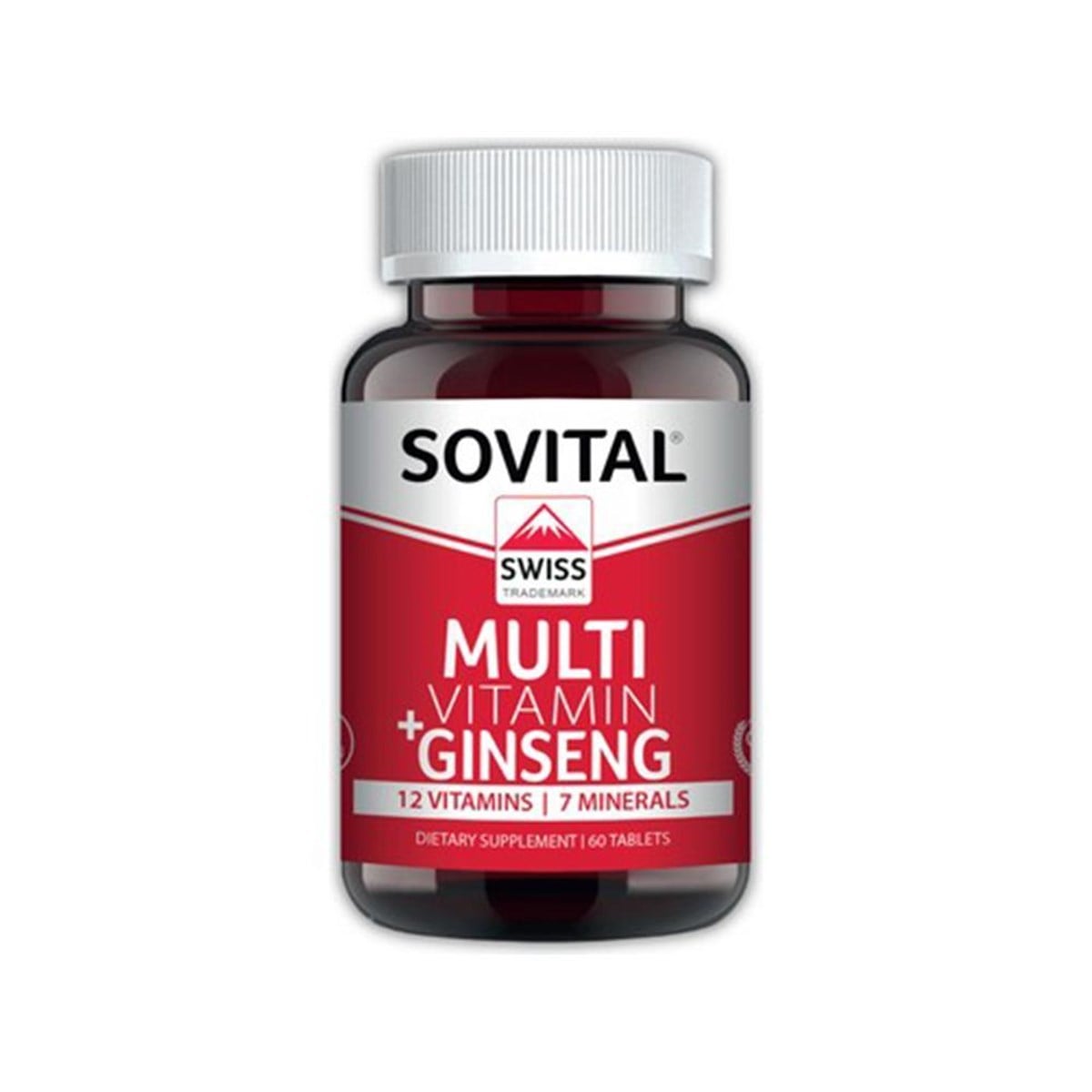 Sovital Sovital Multivitamin Ginseng 12 Vitamins 60 Tablet