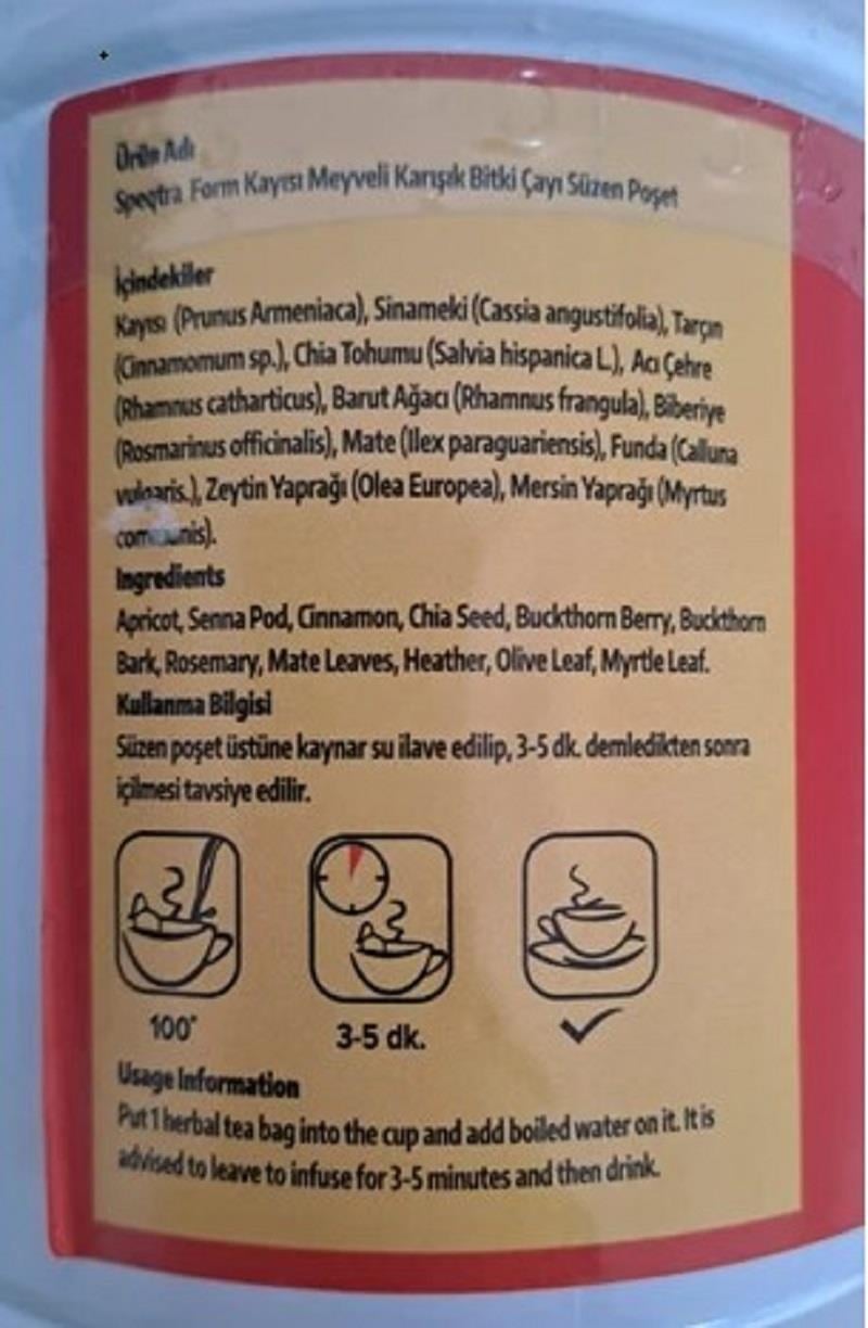 Speqtra Speqtra Vitamin C Zinc Form Çayı 40'lı