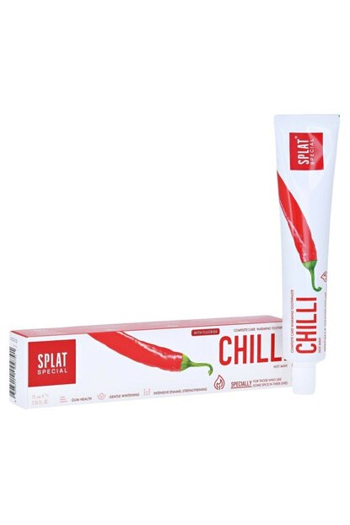 SplatSplat Chili Diş Macunu 75 ml Şili Acı Biber Özlü