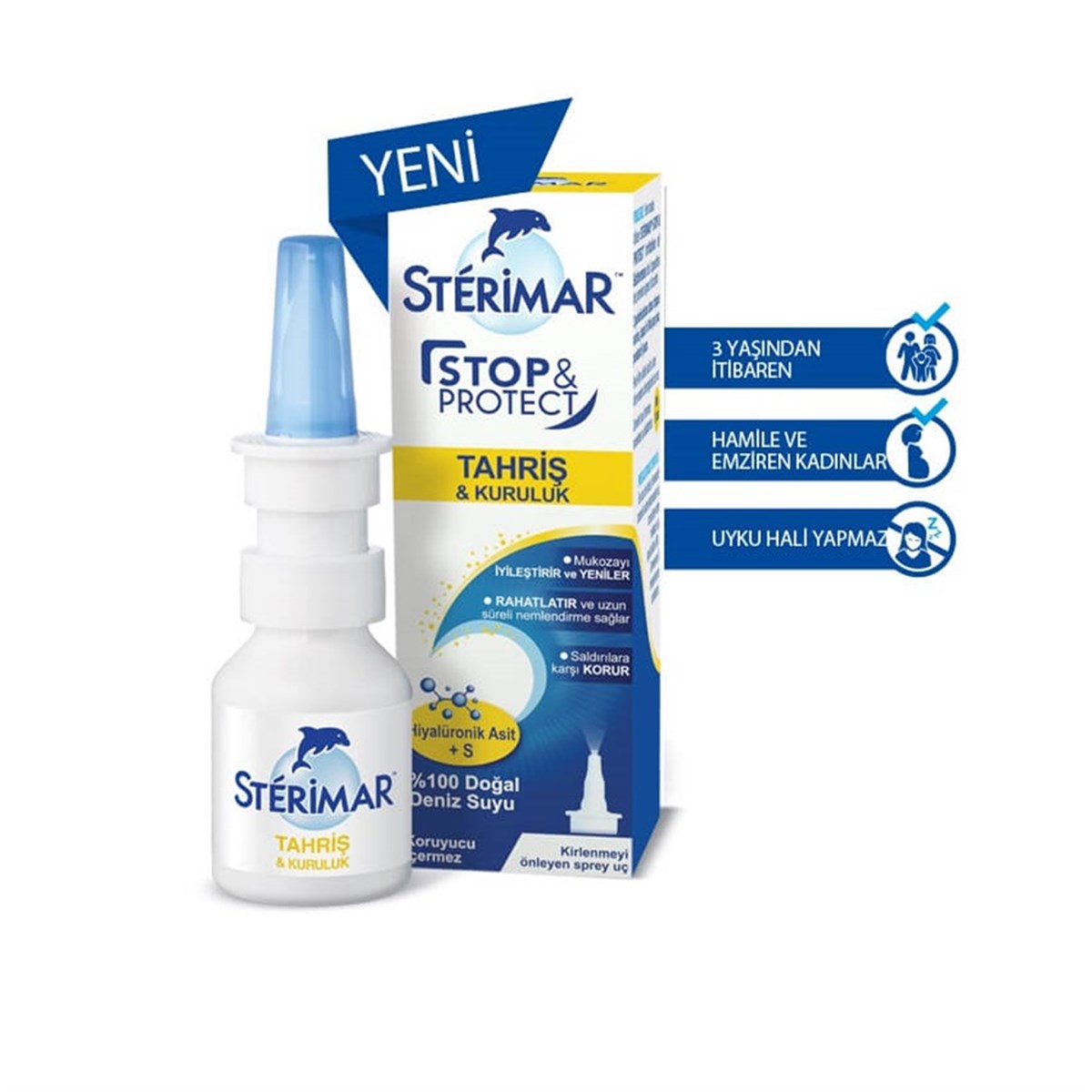 SterimarSterimar Stop & Protect Tahriş & Kuruluk Burun Spreyi 20 ml