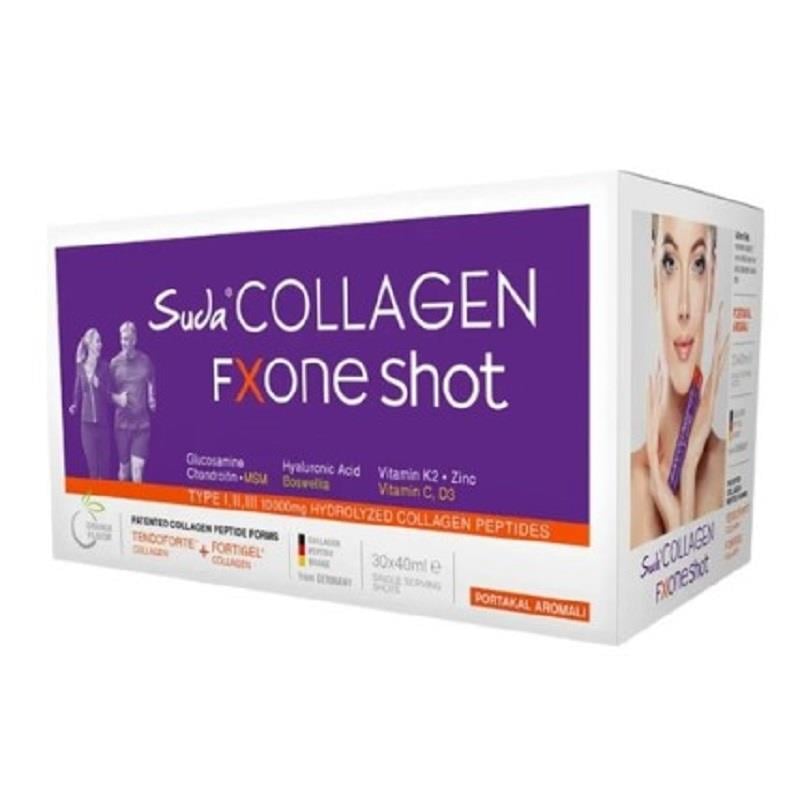 Suda Collagen Suda Collagen Fxone Shot Orange 40 ml x 30 Shot