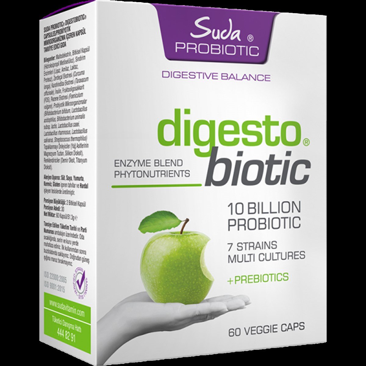 SudaSuda Vitamin Probiotic Digestobiotic 60 Kapsül