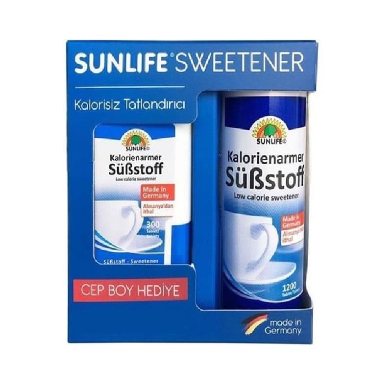 Sunlife Sunlife Substoff Tatlandırıcı 1200 Tablet +  300 Tablet Hediye