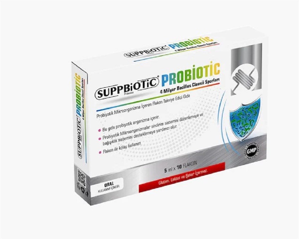 SUPPBİOTİC Suppbiotic Kids Probiyotik 10 Flakon x 5 ml