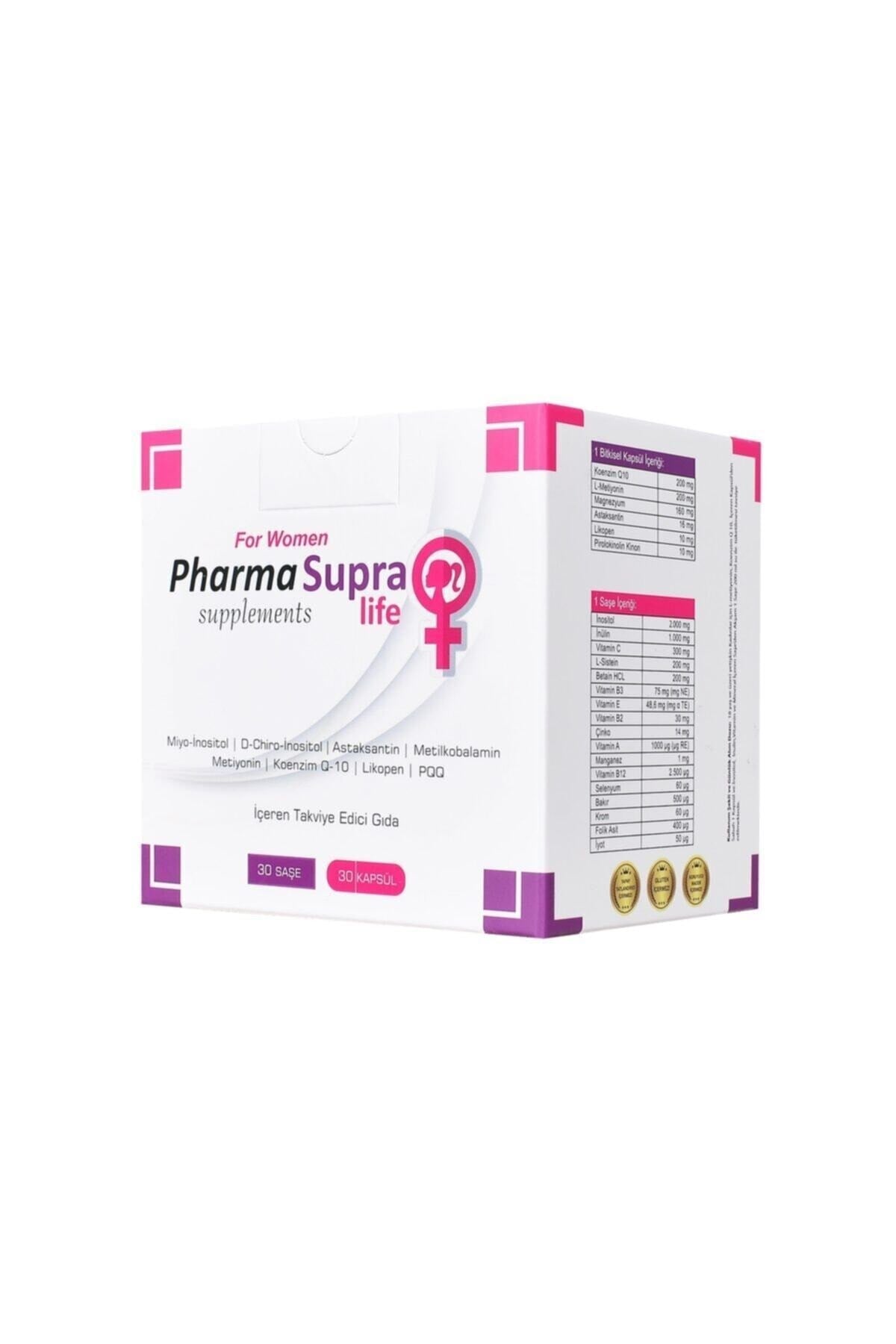 SUPRALİFE Supralife Pharma Supplements For Women 30 Saşe 30 Kapsül