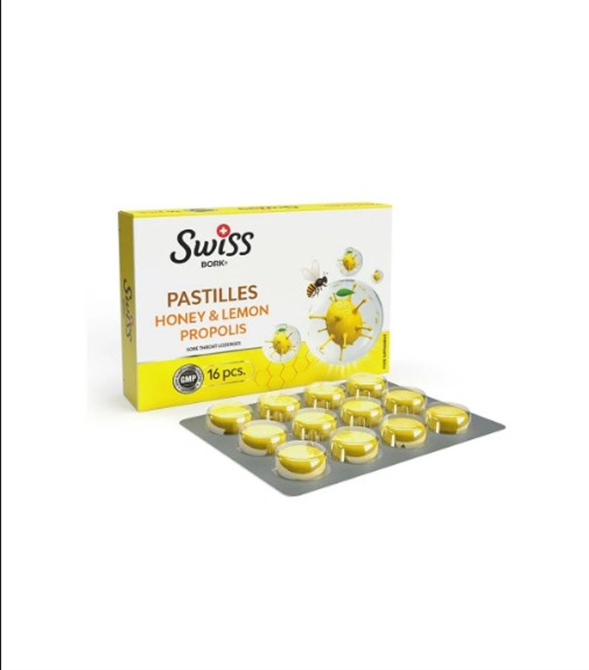 Swiss Bork Swiss Bork Bal Limon Propolis Pastil 16'lı
