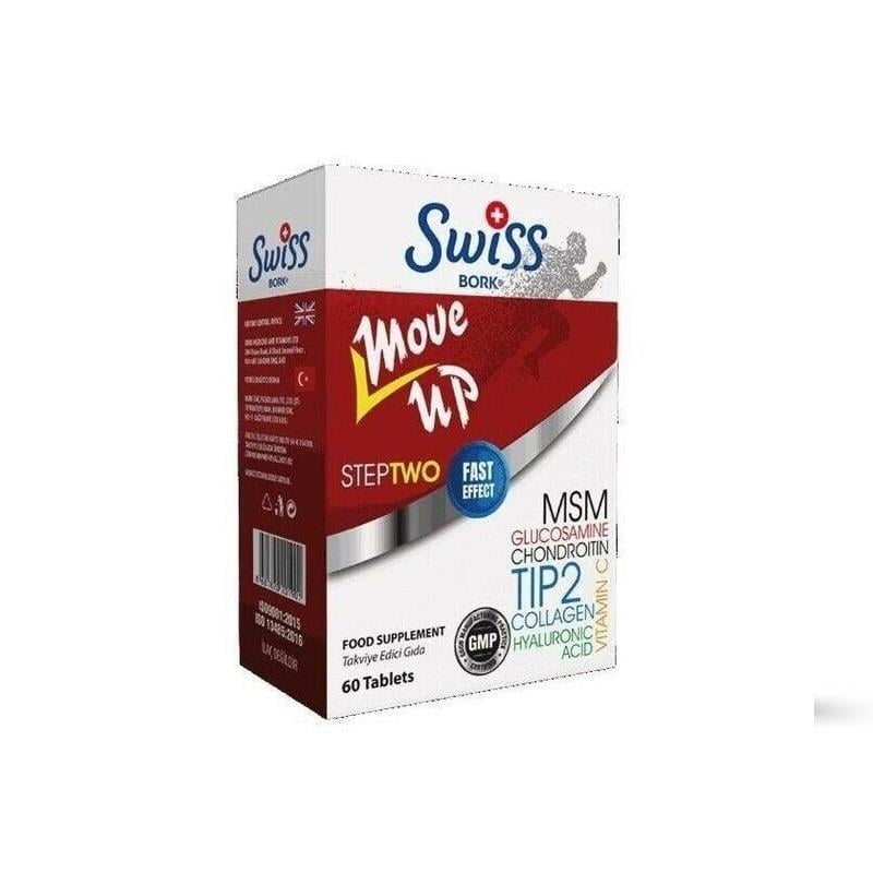Swiss Bork Swiss Bork Move Up Step2 Glocosam 60 Tablet