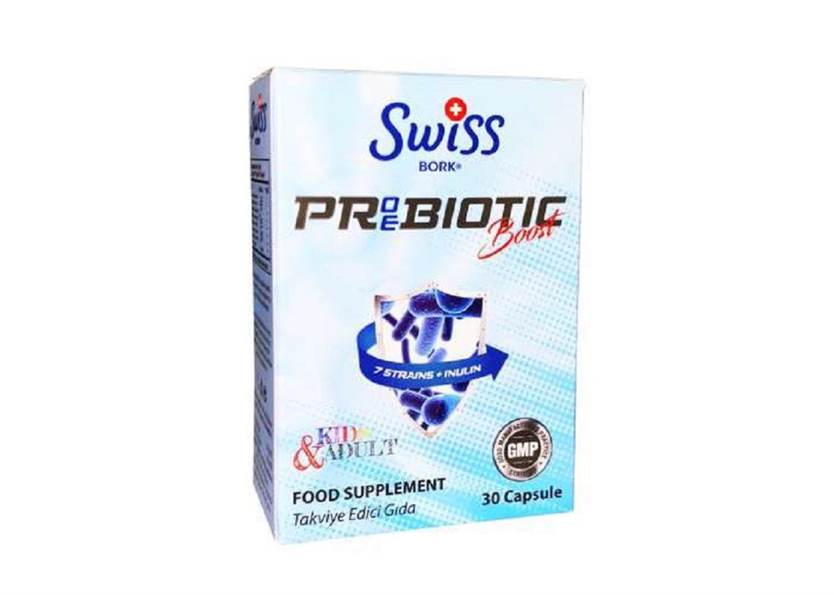 SWİSS Swiss Bork Probiyotik Boost 30 Kapsül