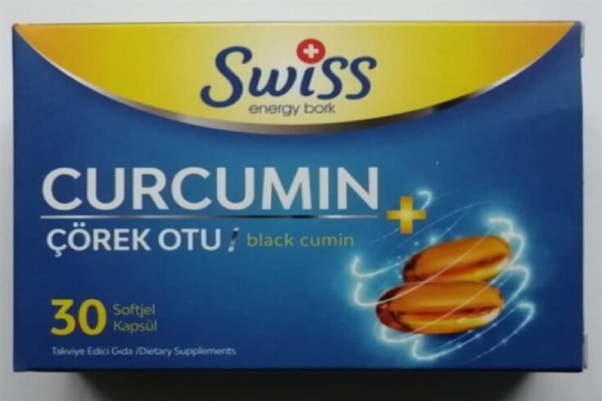 SWİSS Swiss Energy Curcumin Çörekotu 30 Kapsül