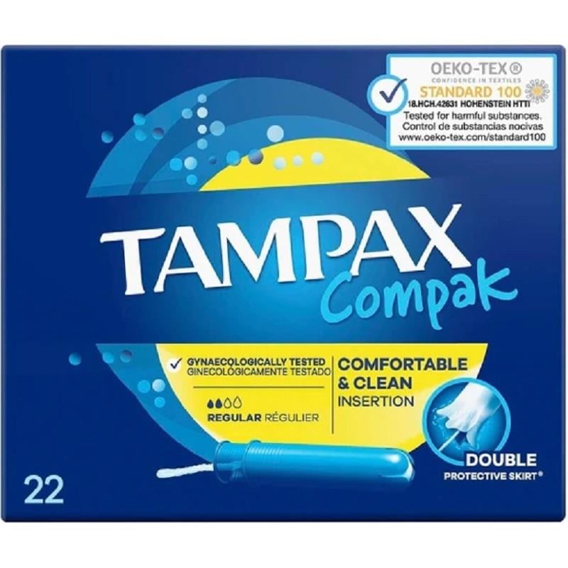 Tampax Tampax Compak Tampon Normal 22'li