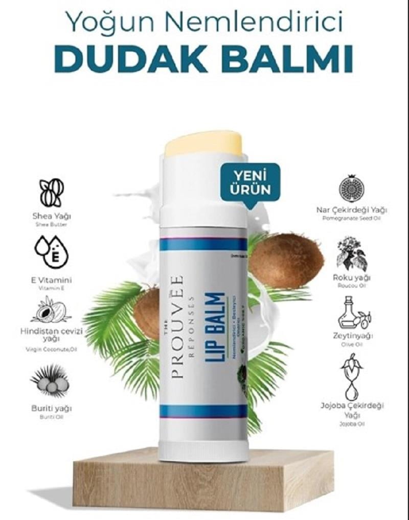 The Prouvée Réponses The Prouvée Réponses Organik Dudak Lip Balm Hindistan Cevizi 5 ml