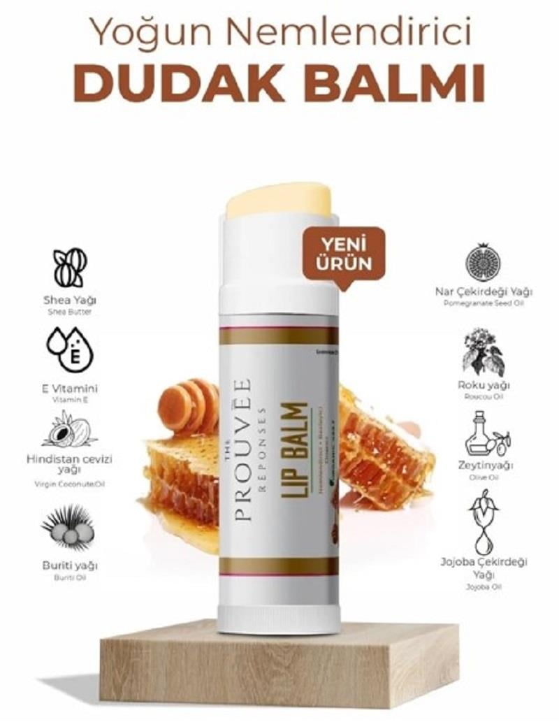 The Prouvée Réponses The Prouvée Réponses Organik Dudak Lip Balm Ballı 5 ml