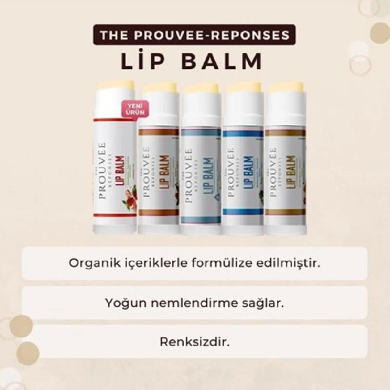 The Prouvée Réponses The Prouvée Réponses Organik Dudak Lip Balm Ballı 5 ml