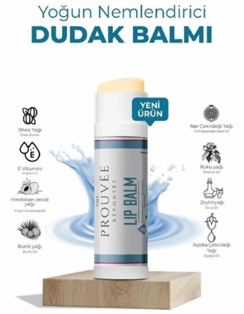 The Prouvée Réponses The Prouvée Réponses Organik Dudak Lip Balm Klasik 5 ml